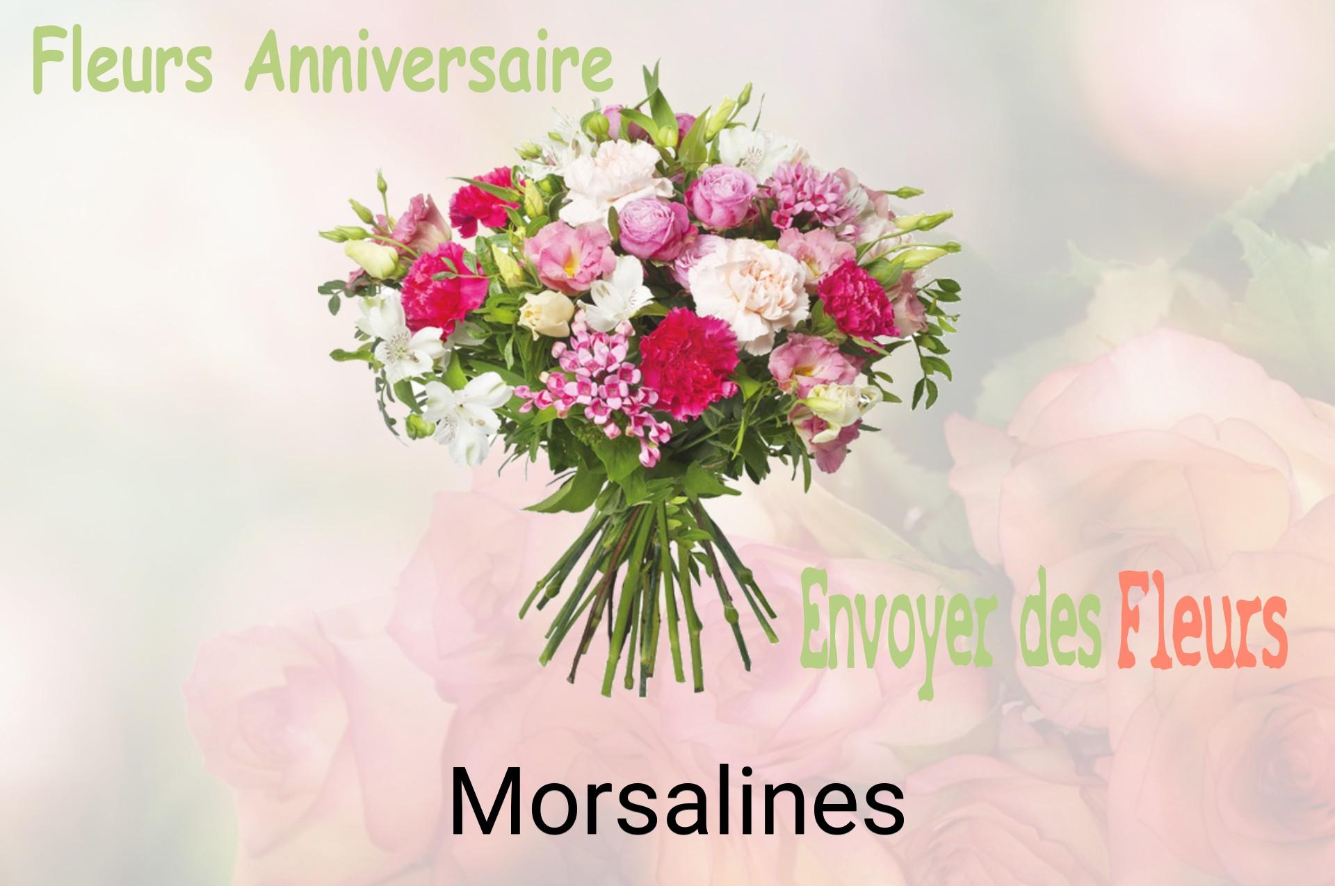 Bouquet de fleurs d’anniversaire livré à Morsalines